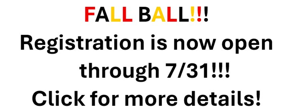 Fall Registration Instructions